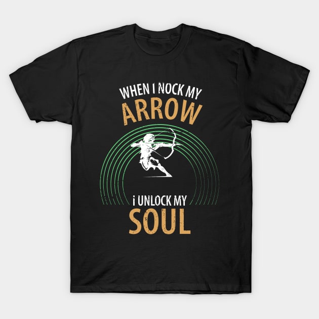 Arrow and bow T-Shirt by Johnny_Sk3tch